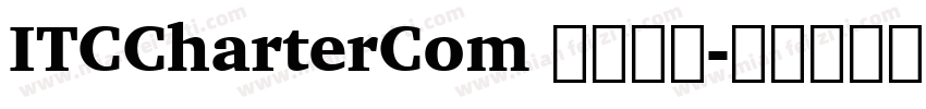 ITCCharterCom 字体下载字体转换